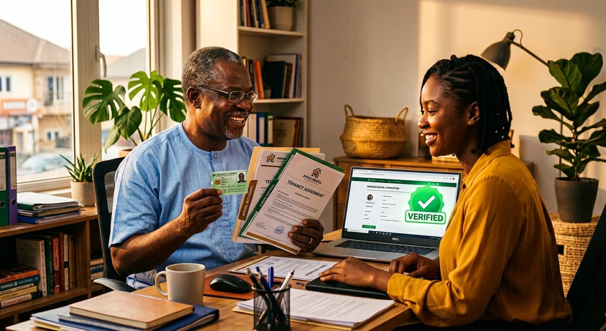 Landlord having an ID document verified on Mr. Rent